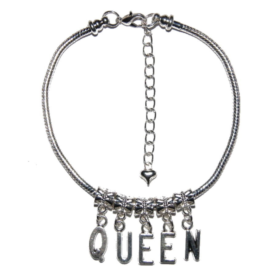 Euro Anklet / Ankle Chain QUEEN Cuckoldress BBC Domme