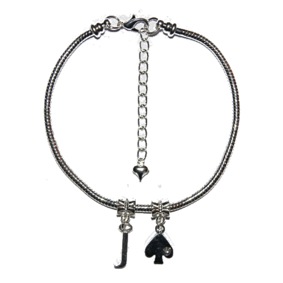 Euro Anklet / Ankle Chain Jack Of Spades JOS Style 1
