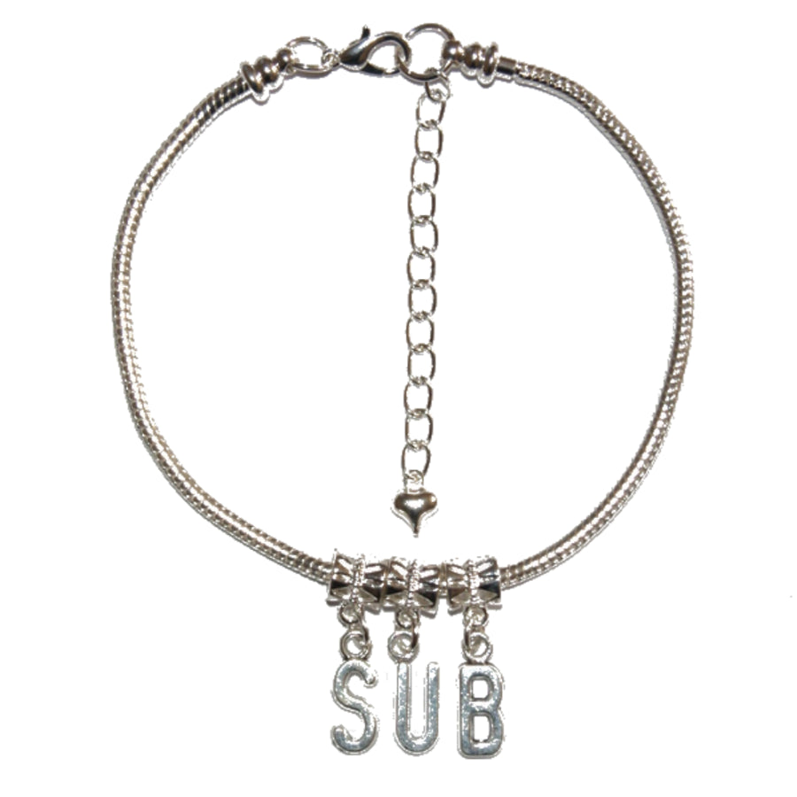 Euro Anklet / Ankle Chain SUB Submissive Subservient