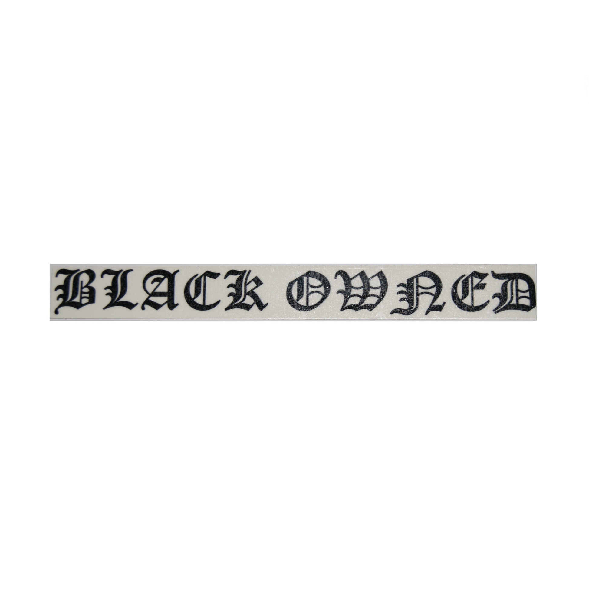 Temporary Tattoo - Black Owned Lower Back or Stomach Interracial
