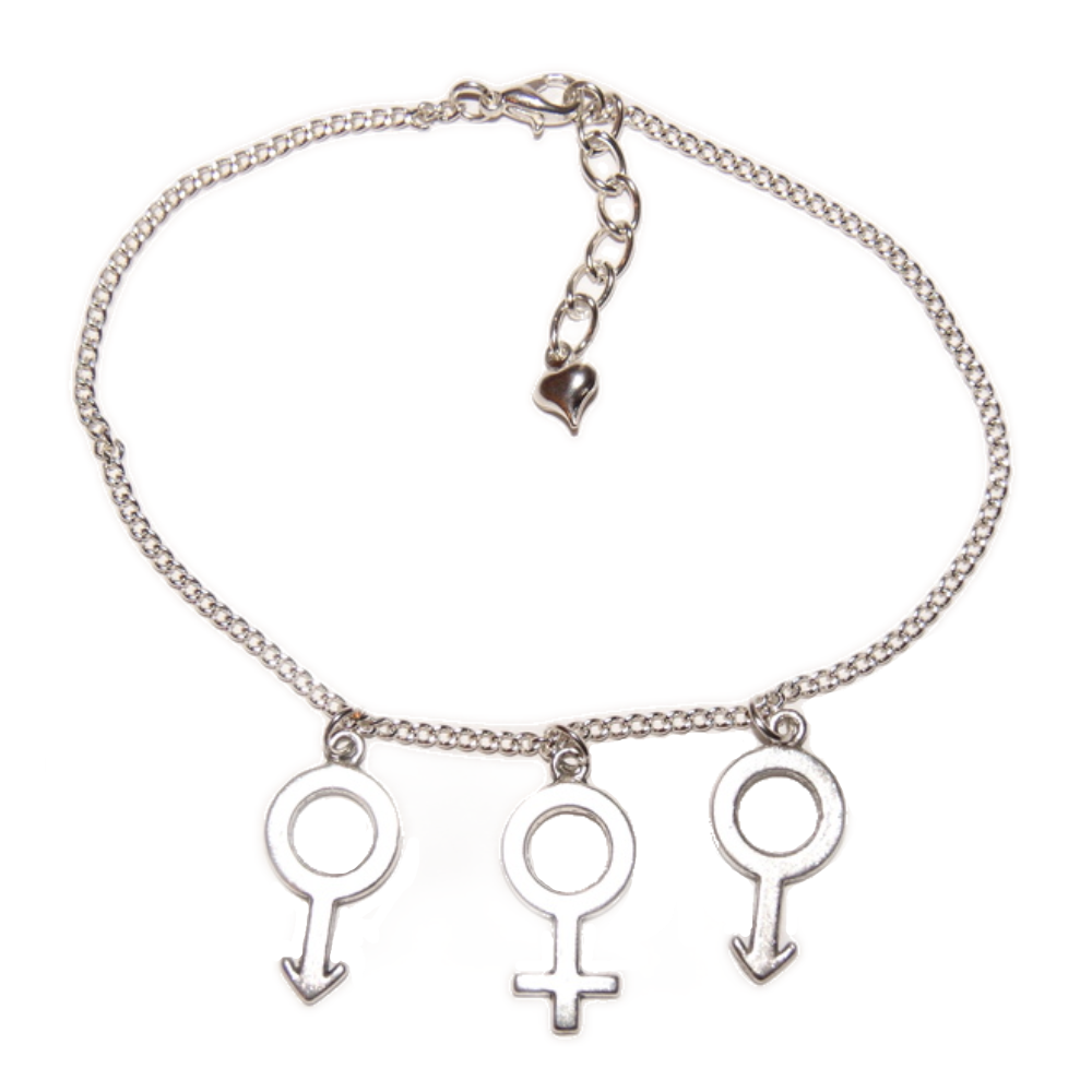 MFM Symbols Ankle Chain Anklet Threesome Swinger – Sexy Jewels: Hotwife ...